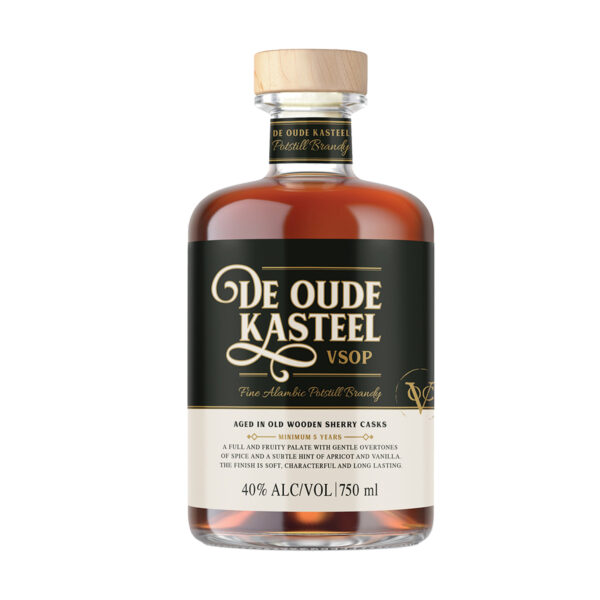 De Oude Kasteel VSOP Brandy African Tradition Wine USA